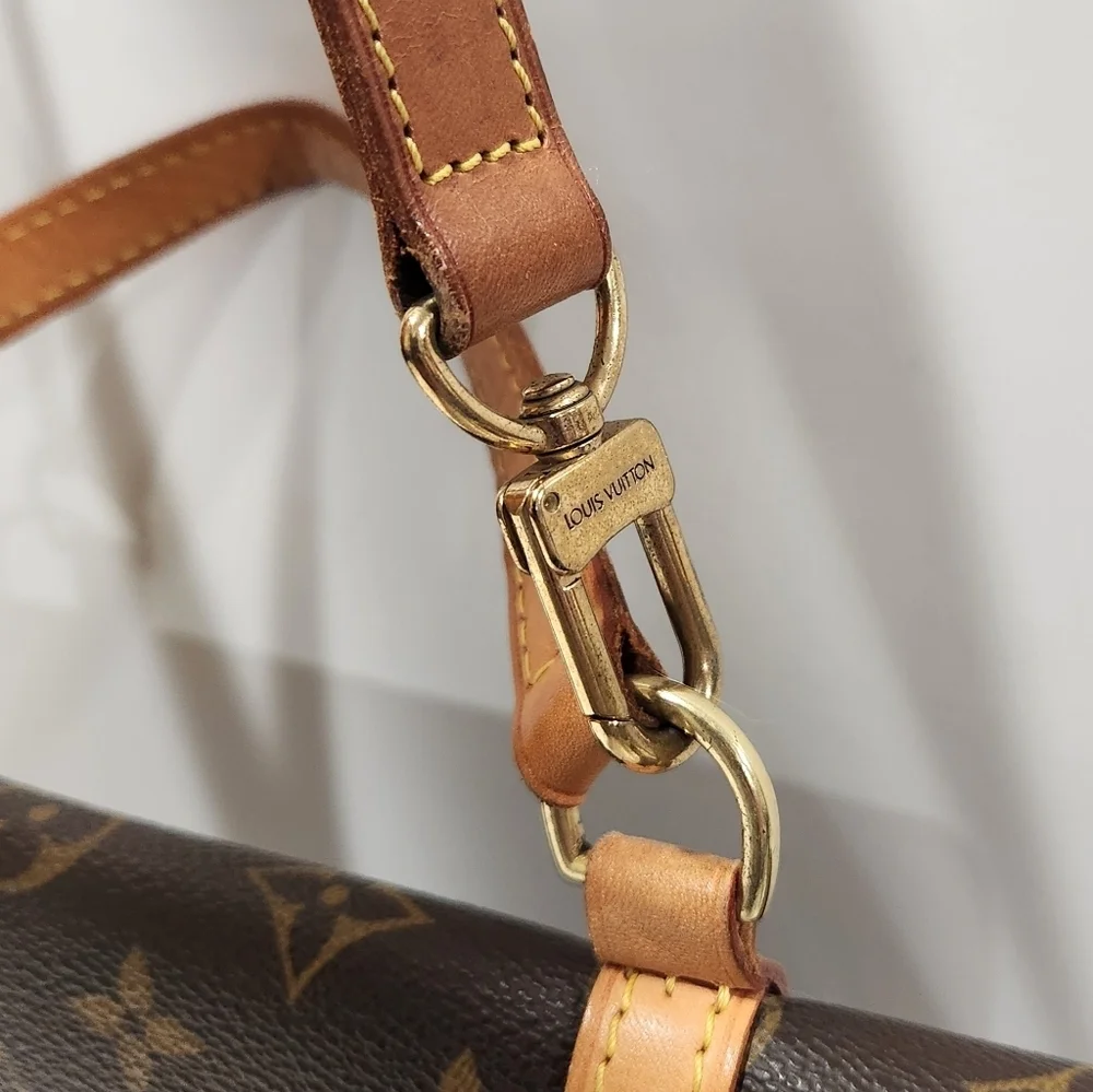 Louis Vuitton 2005 Vintage Brown Monogram Marelle Sac A Dos 3 Way Bag Purse